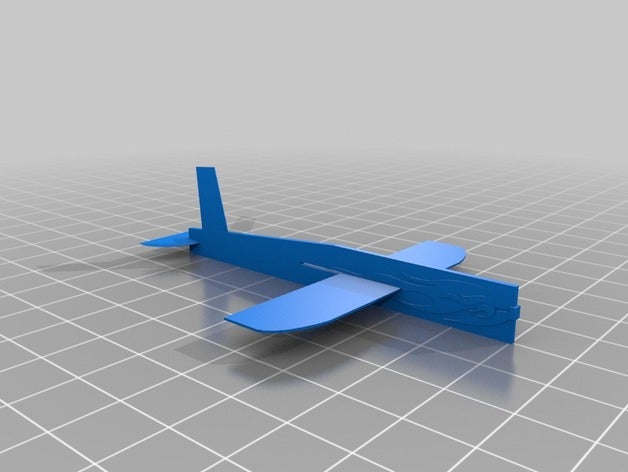 public fire plane 3d printing 3D print model - Mito3D