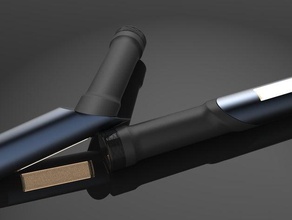 torch flashlight hand tools innovation light 3d print model - Mito3D