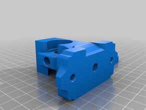 prototype half-tested captive nylon t-glase extruders -- show - 2015 3d printer 3d print model - Mito3D