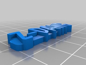 z-dawg organizasyon özelleştirilmiş 3d print model - Mito3D