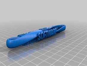hta-software Schlüsselbund Schlüsselanhänger kundengebundene 3d print model - Mito3D