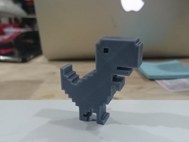 dino chrome toy & game accessories 3D print model - Mito3D