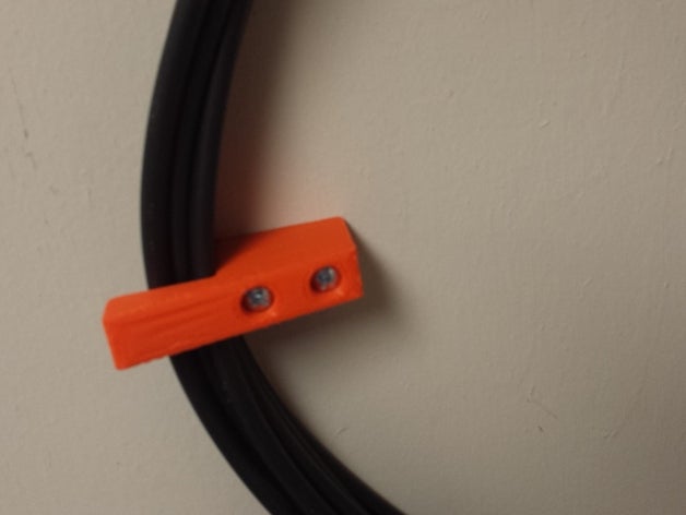 staffa a parete utensili & caselle la di montaggio cavo fibra il supporto 3D print model - Mito3D