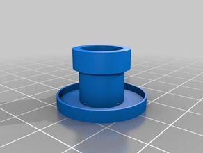 warp pipe planter nintendo 3d print model - Mito3D