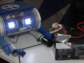 fuente de alimentación externa adaptador openrov la robótica batería 3d print model - Mito3D
