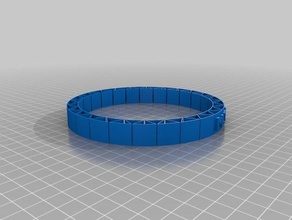 il mio flessibili su misura nome braccialetto mihaiiii bracciali 3d print model - Mito3D