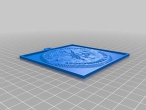 legión espa ola Arte en 2d personalizado 3d print model - Mito3D