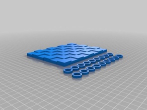 simonet - checkerboard 3d printing checkers 3d print model - Mito3D