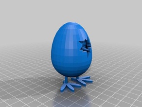ketter uovo di gallina La stampa 3d pollo 3d print model - Mito3D