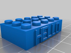 ciao costruzione di giocattoli su misura 3d print model - Mito3D