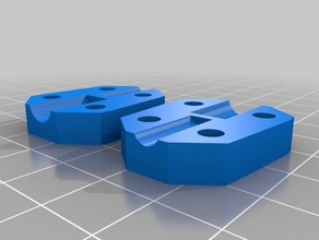 5x8 accoppiamento Stampante 3d parti su misura 3d print model - Mito3D