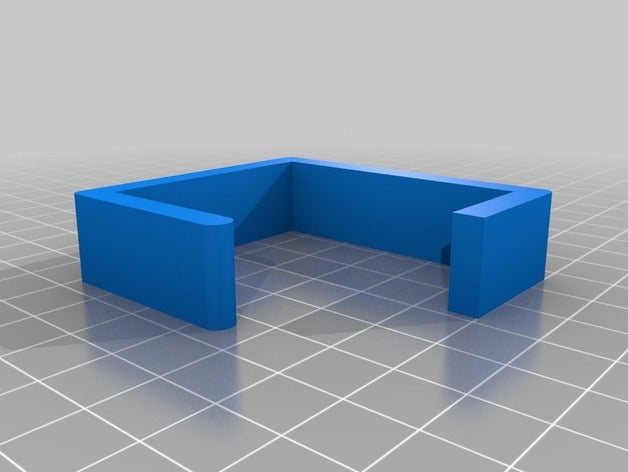 axe y clip printrbot métal simple Imprimante 3d accessoires en 3D print model - Mito3D