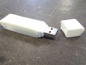 usb flash drive shell altri imation 3d print model - Mito3D