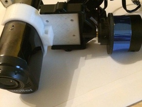 tarot gimbal adapter f r rollei s-30 camera gopro 3d print model - Mito3D