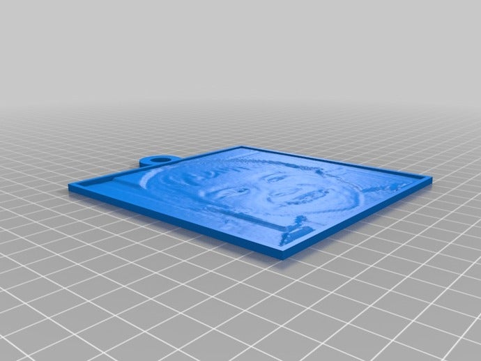 nat 2d sanat özelleştirilmiş 3D print model - Mito3D