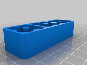 6x2 aaa battery holder organization customized 3d print model - Mito3D