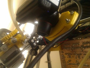 ps3eye mount system reprap other openscad parametric useful webcam 3d print model - Mito3D