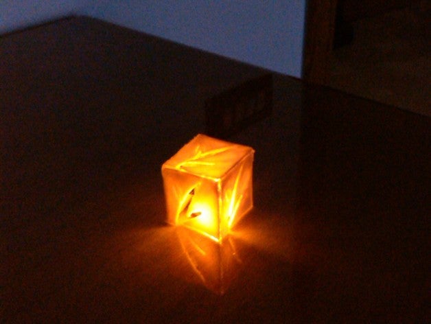 pequenas e baratas elegante da lâmpada office temperatura ambiente atmosfera barato diodo emissor de luz 3D print model - Mito3D
