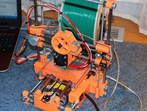 toyrep 3d printer printers 28byj-48 arduino mega diy e3d geared extruder mechanical toy ramps 3d print model - Mito3D