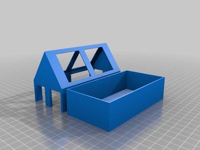 baby-Küken feeder Werkzeug-Halterungen & - Boxen Huhn Küken 3d print model - Mito3D