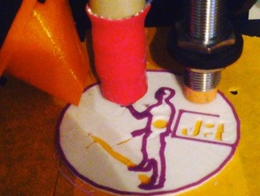 joey jonglieren Magneten 2d-Kunst 3d print model - Mito3D