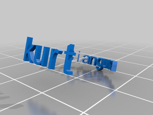 kurt yüzük özelleştirilmiş 3D print model - Mito3D