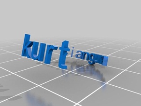 kurt anillo los anillos personalizado 3d print model - Mito3D