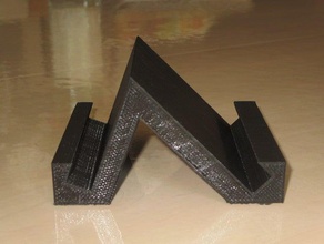simple tablet stand 3d print model - Mito3D