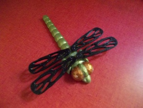libélula animais inseto 3d print model - Mito3D