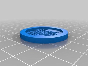 my customized coin test 2 3d print model - Mito3D