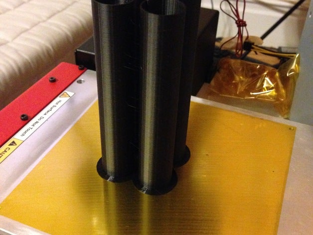 printrbot simple bobina metal titular de la manija barras Impresora 3d accesorios filamento soporte 3D print model - Mito3D