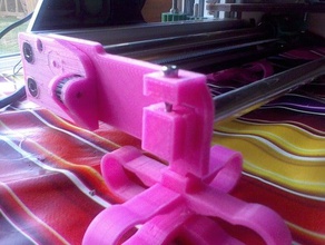 ormerod 2 twisted y rod fix 3d printer parts rods 3d print model - Mito3D