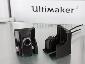 ultimaker 2 replacement print head v11 3d printer parts spare part ultimaker2 um2 3d print model - Mito3D
