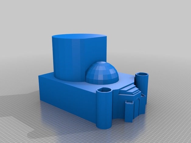 kale matematik kumdan kalıp 3D print model - Mito3D
