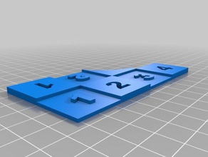 strumento di misura giocattolo & accessori gioco infinito wargame warmachine 3d print model - Mito3D