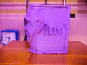 facebook sculptures 3d print model - Mito3D