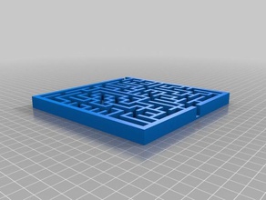 rwreese angepasste a-maze-ing Labyrinth Rätsel kundengebundene 3d print model - Mito3D