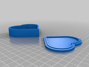 heart shaped box 3d-drucken kundengebundene 3d print model - Mito3D