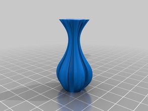 vase 18 decor 3d print model - Mito3D