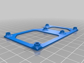 arduino mega riser - Elektronik 3d print model - Mito3D
