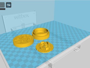 simple grinder outdoor & garden 3d print model - Mito3D