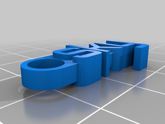 ciel de l'organisation personnalisé 3D print model - Mito3D
