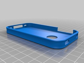 iphone 44s cover mobile 3d print model - Mito3D