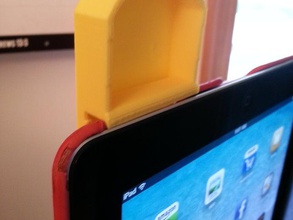 plasti-kulak ipad ses boynuz targus güncelleme kapsar tablet hoparlör 3d print model - Mito3D
