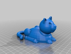 kedi ekmek 3d baskı 3d print model - Mito3D