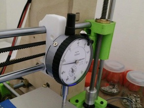 dial indicator fixture i3 3d printer parts 3d print model - Mito3D