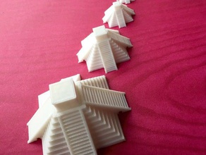 el castillo istifleme binalar ve yapılar 7wonders mimarlık chichen ıtza model seetheworld 3d print model - Mito3D