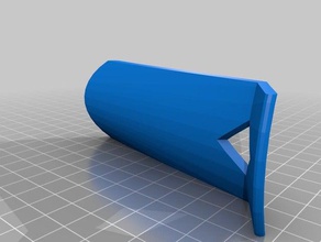 3dnrjcom customized shoe horn household supplies 3d print model - Mito3D