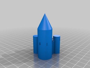 tiny castle 3d printing castletower 3d print model - Mito3D