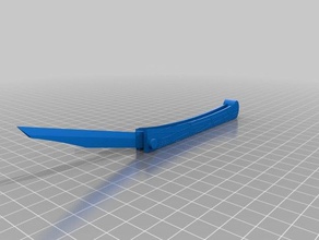 folding knife gadgets 3d print model - Mito3D